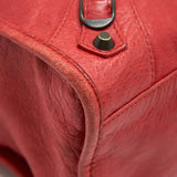 balenciaga CLASSIC CITY BAG RED