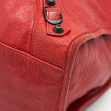 balenciaga CLASSIC CITY BAG RED
