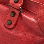 balenciaga CLASSIC CITY BAG RED