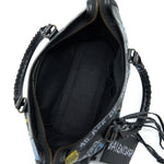 balenciaga City Bag Black With Multicolour Graffiti Ruthenium Hardware