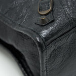 balenciaga Classic City S leather tote black