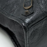 balenciaga Classic City S leather tote black