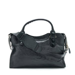 balenciaga Giant City Bag Black SHW