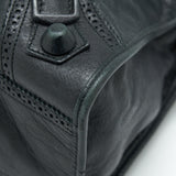 balenciaga Giant City Bag Black SHW
