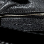 balenciaga City Fold Clutch/ Shoulder Bag Dark Grey SHW