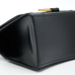balenciaga Hourglass S Calfskin Black GHW