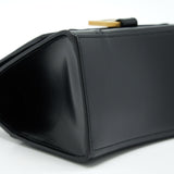 balenciaga Hourglass S Calfskin Black GHW
