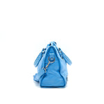 balenciaga CITY BAG IN BLUE WITH SHW