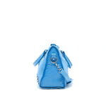balenciaga CITY BAG IN BLUE WITH SHW