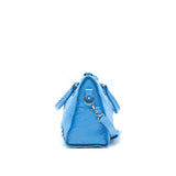 balenciaga CITY BAG IN BLUE WITH SHW