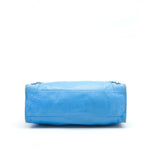 balenciaga CITY BAG IN BLUE WITH SHW