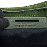 balenciaga GIANT CITY BAG IN SUEDE GREEN GHW