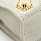 balenciaga edged mini City bag light Grey GHW
