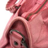 balenciaga Classic city Pink bag black hardware