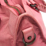 balenciaga Classic city Pink bag black hardware