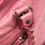 balenciaga Classic city Pink bag black hardware