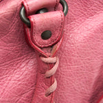 balenciaga Classic city Pink bag black hardware