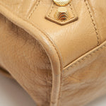 balenciaga GIANT CITY BAG BEIGE GHW