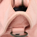 balenciaga Classic City Bag Leather Pink Black Hardware