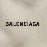 balenciaga Cabas Tote Bag Canvas/Calfskin Beige/Black SHW