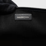 balenciaga Cabas Tote Bag Canvas/Calfskin Beige/Black SHW
