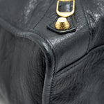 balenciaga GIANT CITY BAG IN BLACK