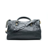 balenciaga GIANT CITY DARK GREY GHW