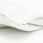 Balenciaga Cloud XL Crocodile Embossed Clutch/ Crossbody Bag