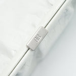Balenciaga Cloud XL Crocodile Embossed Clutch/ Crossbody Bag