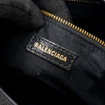 balenciaga classic city bag Leather black GHW