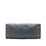 balenciaga Giant 12 Work City Bag Lambskin Gris Fossile GHW