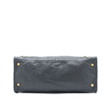 balenciaga Giant 12 Work City Bag Lambskin Gris Fossile GHW