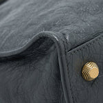 balenciaga Giant 12 Work City Bag Lambskin Gris Fossile GHW