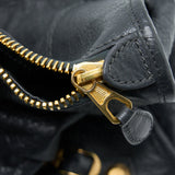 balenciaga Giant 12 Work City Bag Lambskin Gris Fossile GHW