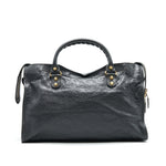 balenciaga GIANT CITY IN DARK GREY GHW