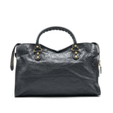 balenciaga GIANT CITY IN DARK GREY GHW