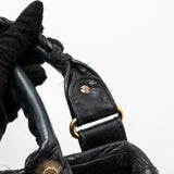 balenciaga G21 Work Bag Leather black GHW