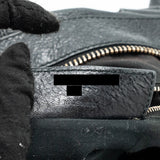 balenciaga G21 Work Bag Leather black GHW