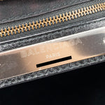 balenciaga City Bag Calfskin Black Ruthenium Hardware
