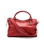 balenciaga Giant City Bag Red SHW