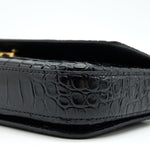balenciaga Ghost Sling Bag black GHw