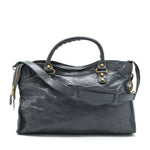 balenciaga Classic City Bag Grey GHW