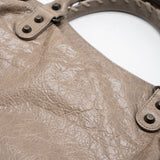 balenciaga Classic City Bag Light Brown Ruthenium Hardware