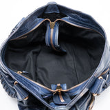 balenciaga Giant City Bag Dark Blue RGHW