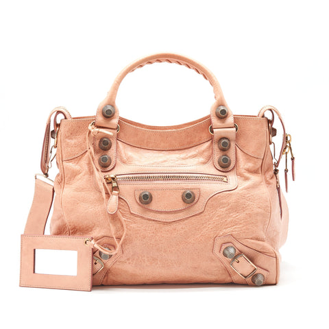 balenciaga GIANT 21 Tote Bag Pink RGHW
