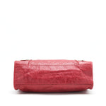 balenciaga GIANT CITY BAG RED SHW