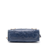 balenciaga Giant City Bag Dark Blue RGHW