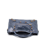 balenciaga Giant City Bag Dark Blue RGHW