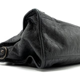balenciaga Classic City Bag leather Black Ruthenium Gold Hardware