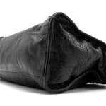 balenciaga Classic City Bag leather Black Ruthenium Gold Hardware